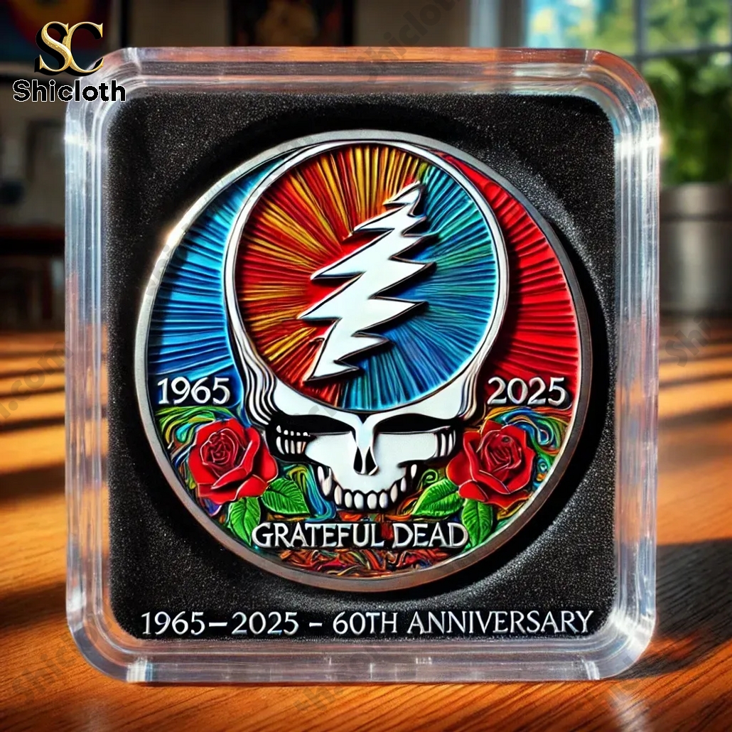 Grateful Dead 60th Anniversary Commemorative Coin