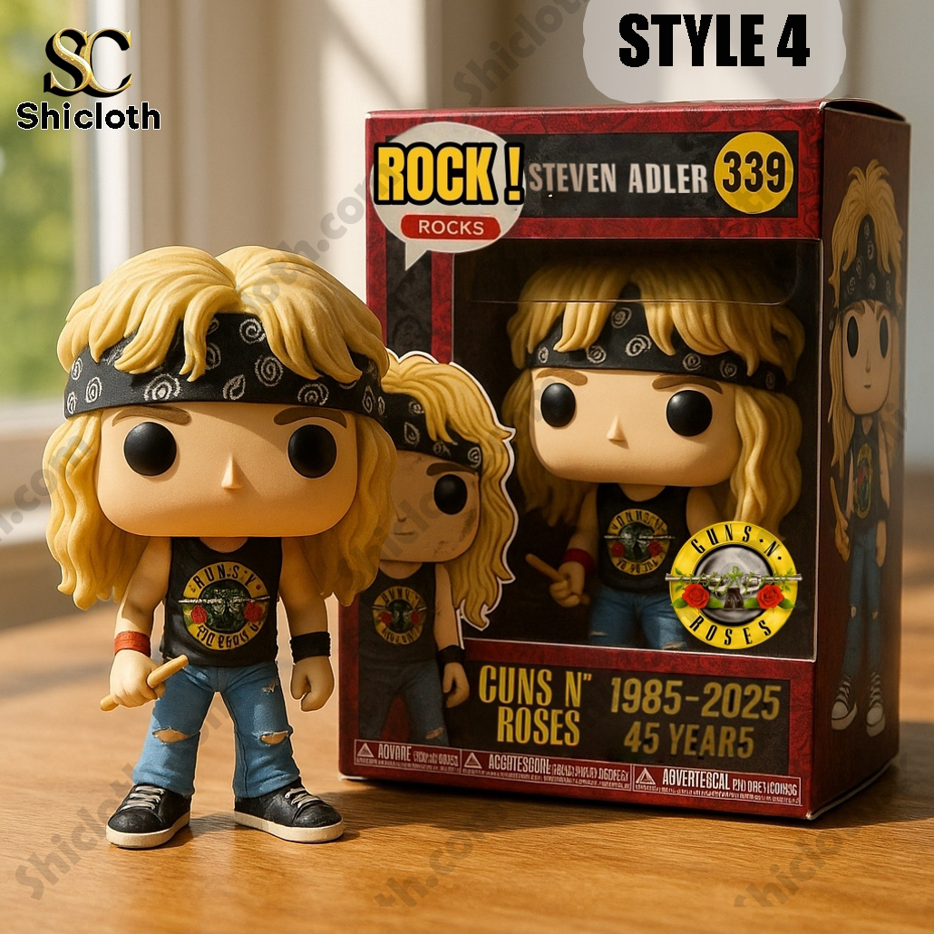 Guns N’ Roses 45th Anniversary Pop Figure Doll 4 Guns N’ Roses 45th Anniversary Pop Figure Doll - Image 4