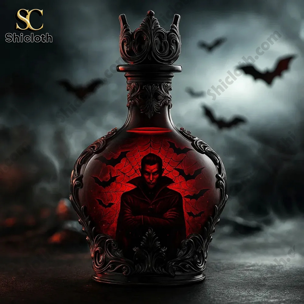 Halloween Vampire Limited Edition Whiskey Bottle