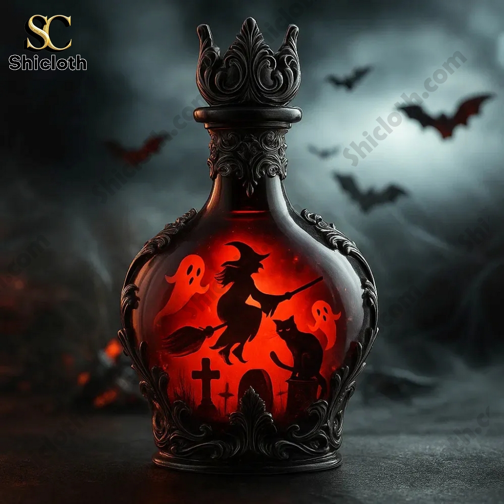 Halloween Witch Limited Edition Whiskey Bottle