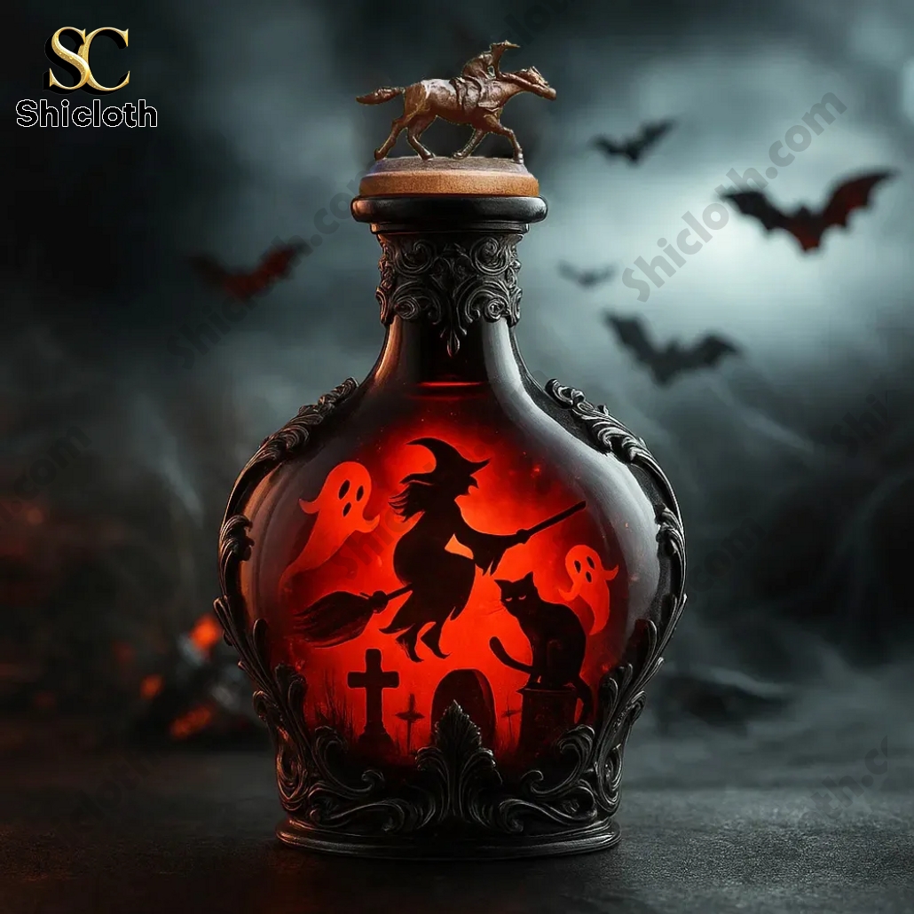 Halloween Witch Limited Edition Whiskey Bottle 3 Halloween Witch Limited Edition Whiskey Bottle - Image 3