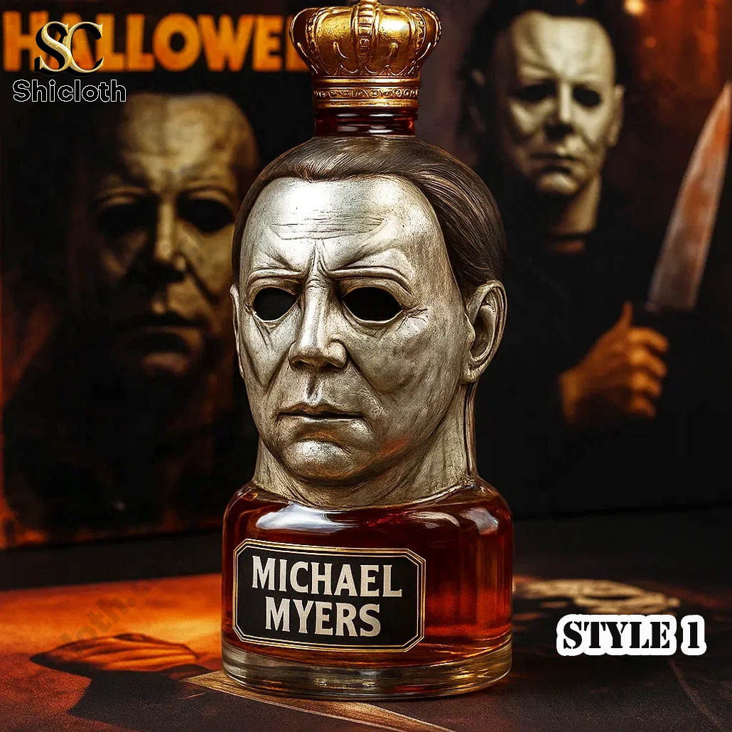 Horror Character Series Whiskey Bottle