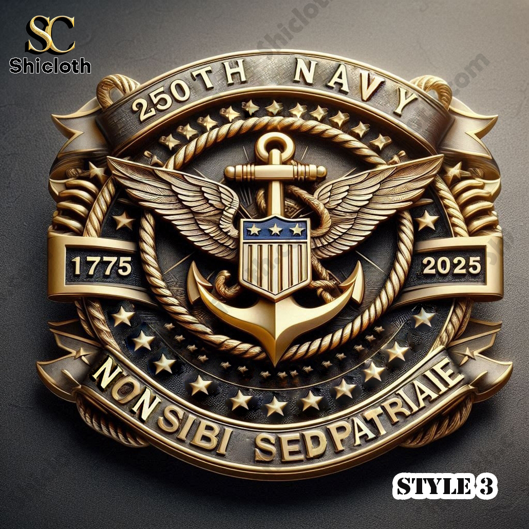 HOT 250th Anniversary US Military Commemorative Pin 3 HOT 250th Anniversary US Military Commemorative Pin - Image 3