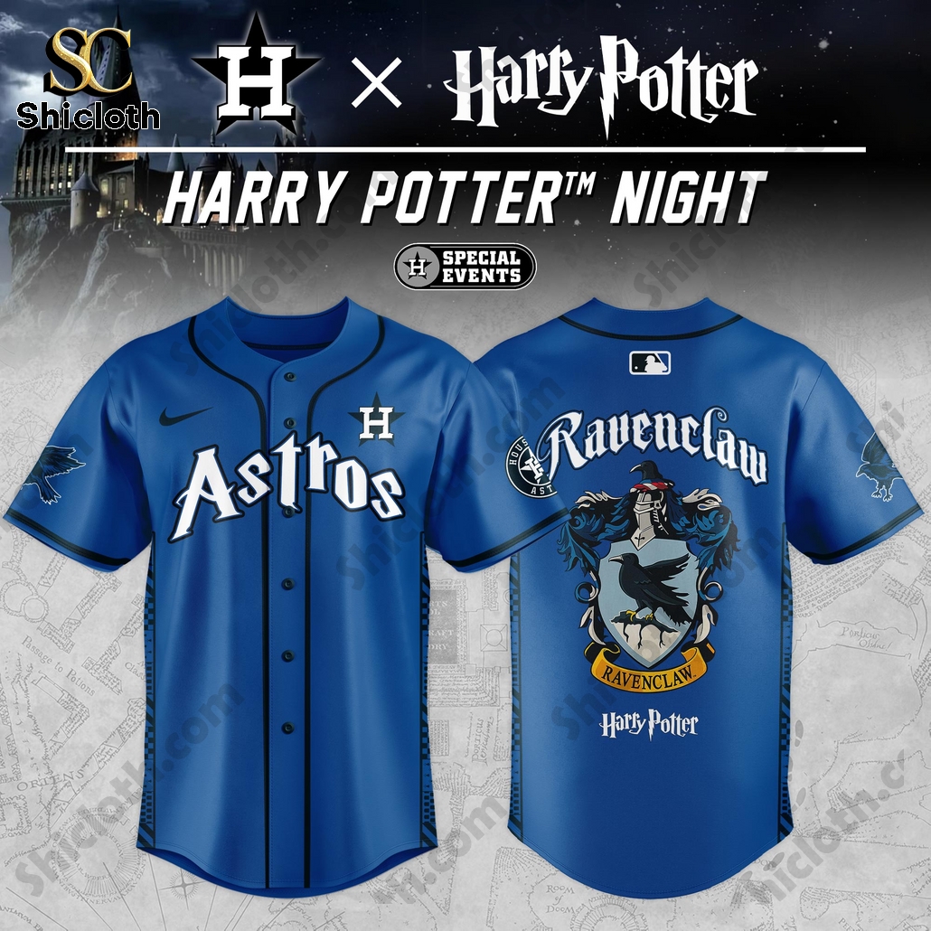 Houston Astros Ravenclaw House Baseball Jersey