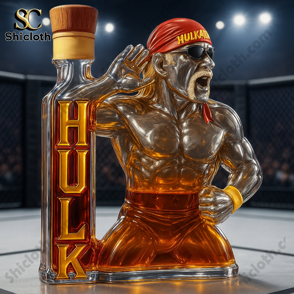 Hulk Hogan 1953-2025 Memorial Whiskey Bottle 4 Hulk Hogan 1953-2025 Memorial Whiskey Bottle - Image 4