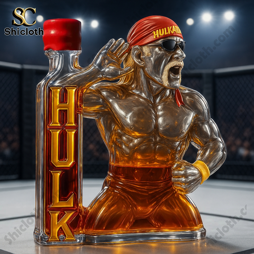 Hulk Hogan 1953-2025 Memorial Whiskey Bottle 5 Hulk Hogan 1953-2025 Memorial Whiskey Bottle - Image 5