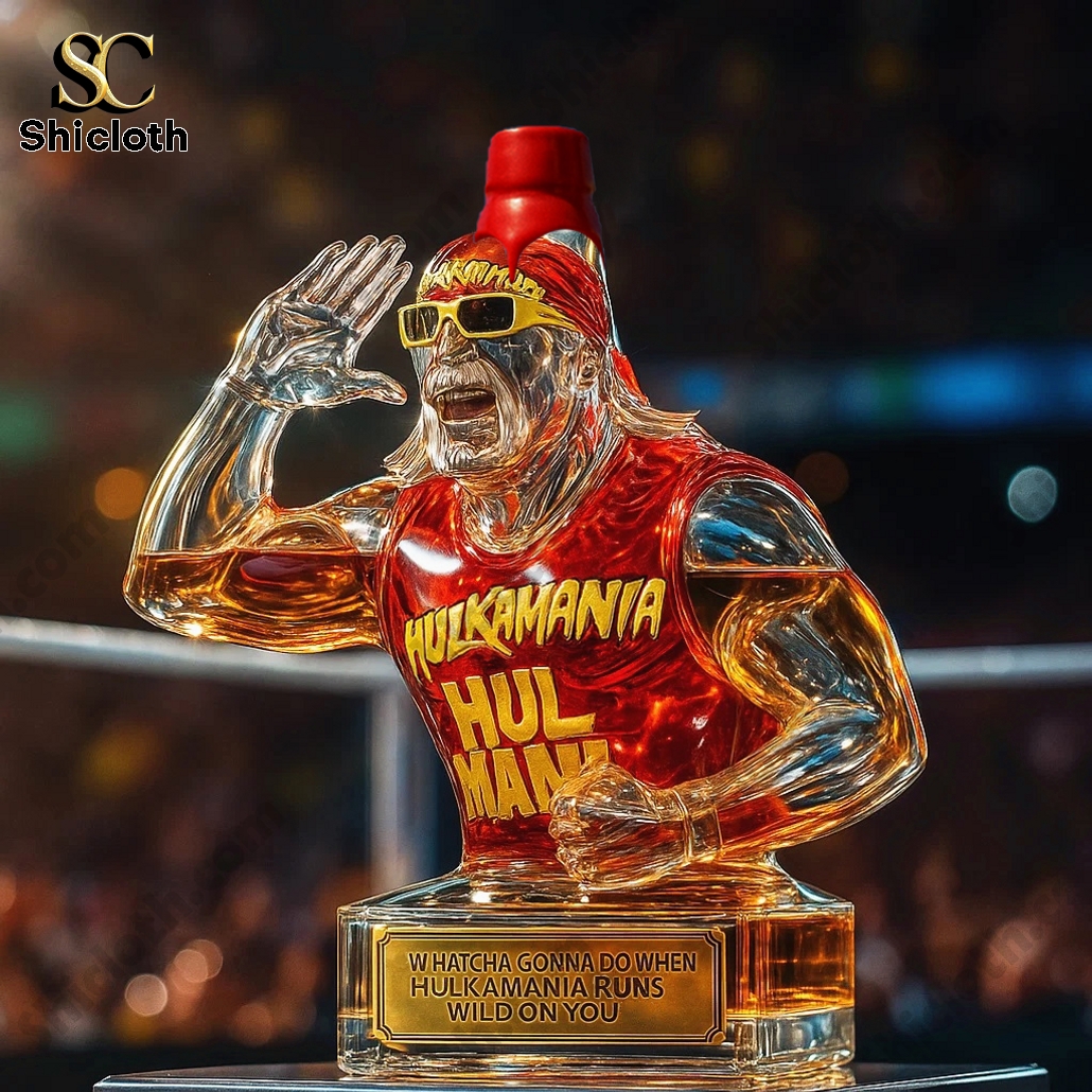 Hulk Hogan Memorial Whiskey Bottle 4 Hulk Hogan Memorial Whiskey Bottle - Image 4