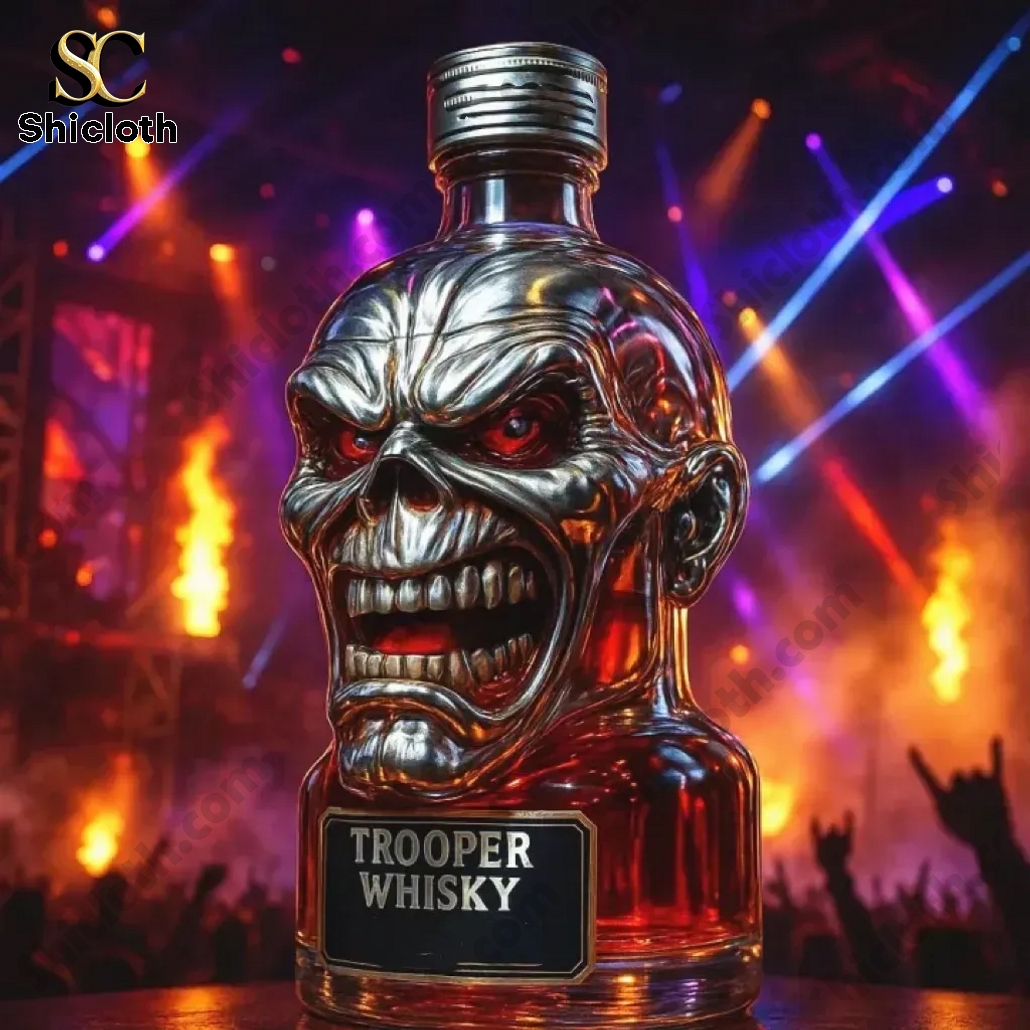 Iron Maiden The Trooper Whisky Bottle