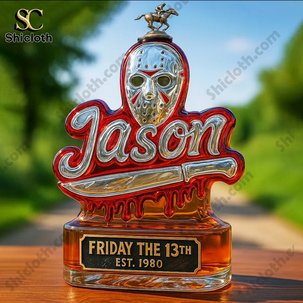 Jason Voorhees Friday The 13th Limited Edition Whiskey Bottle 3 Jason Voorhees Friday The 13th Limited Edition Whiskey Bottle - Image 3