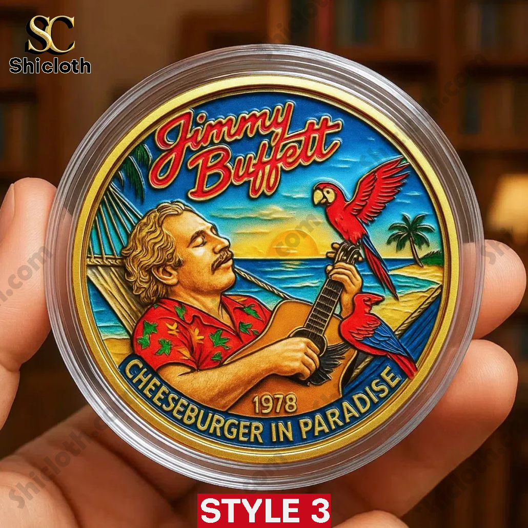 Jimmy Buffett Margaritaville Commemorative Coin 3 Jimmy Buffett Margaritaville Commemorative Coin - Image 3