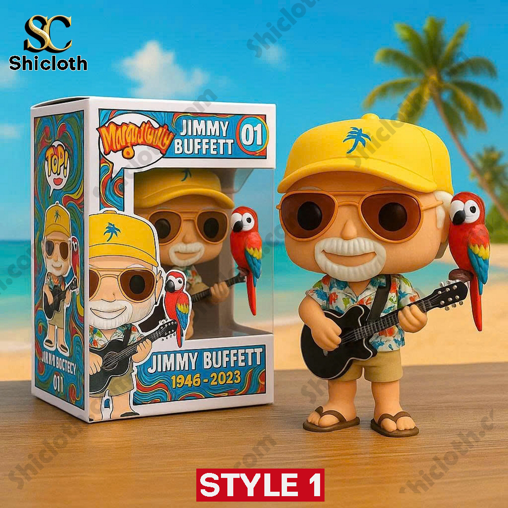 Jummy Buffett 1946-2023 Pop Figure Doll