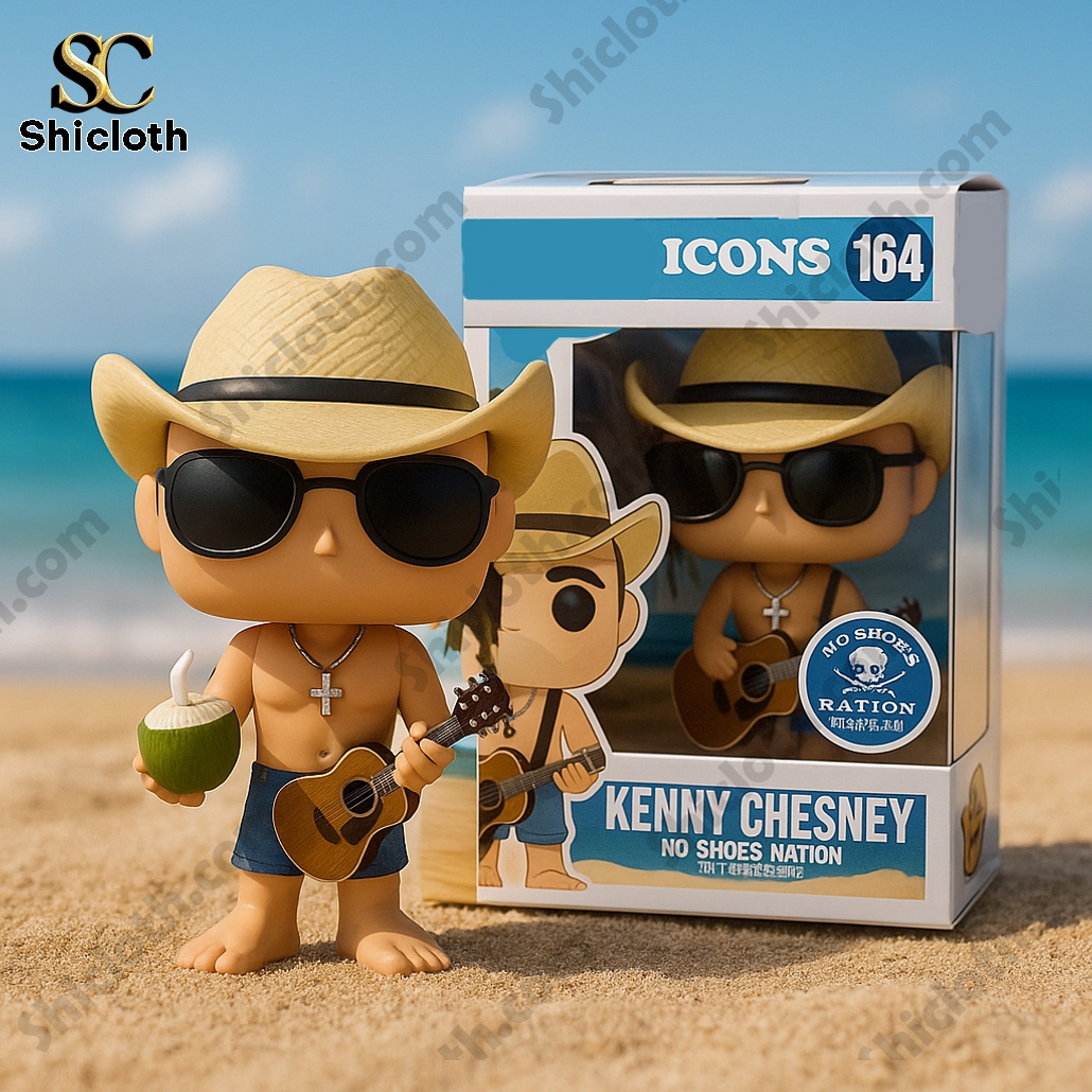 Kenny Chesney No Shoes Nation Collectible Figure Pop Figure Doll