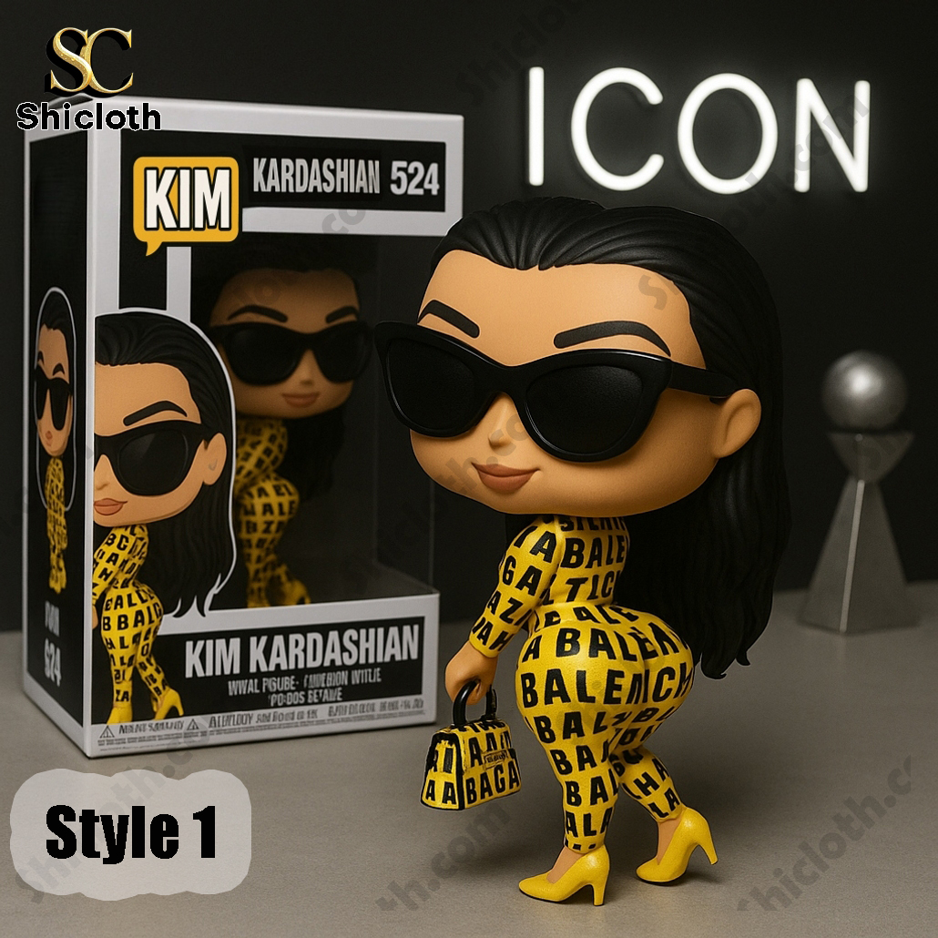 Kim Kardashian Mini Pop Figure Doll