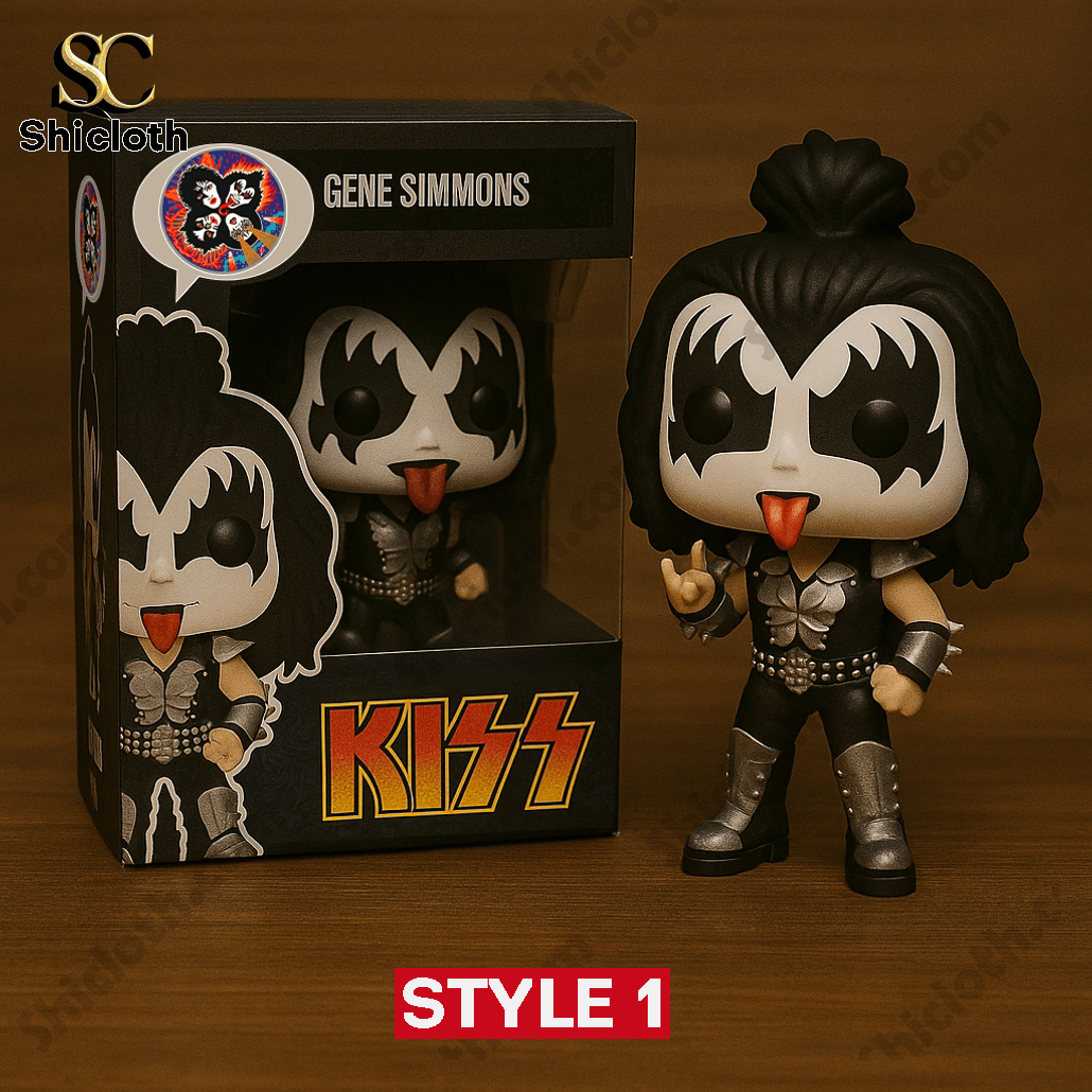 Kiss Heavy Metal Band Ace Frehley Pop Figure Doll 5 Kiss Heavy Metal Band Ace Frehley Pop Figure Doll - Image 5