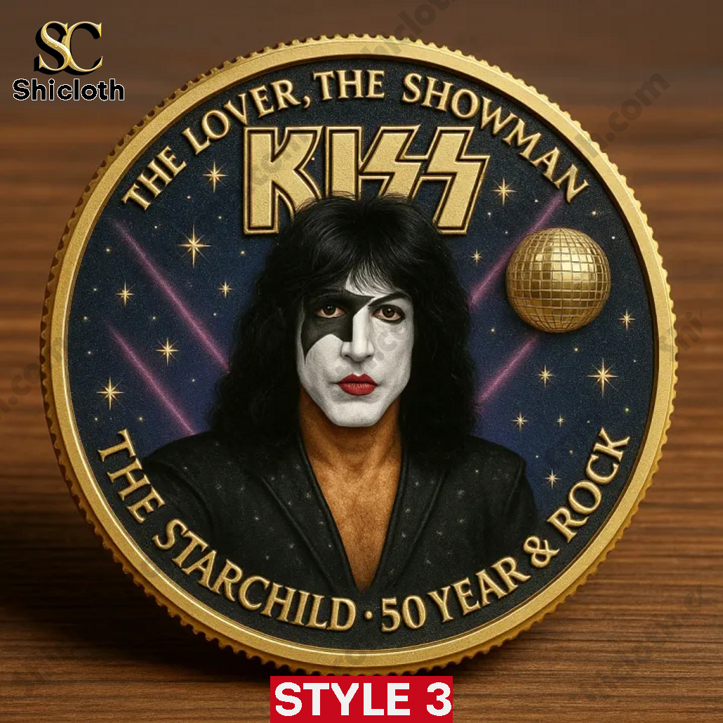 KISS Rock Band 50th Anniversary Commemorative Coin 3 KISS Rock Band 50th Anniversary Commemorative Coin - Image 3