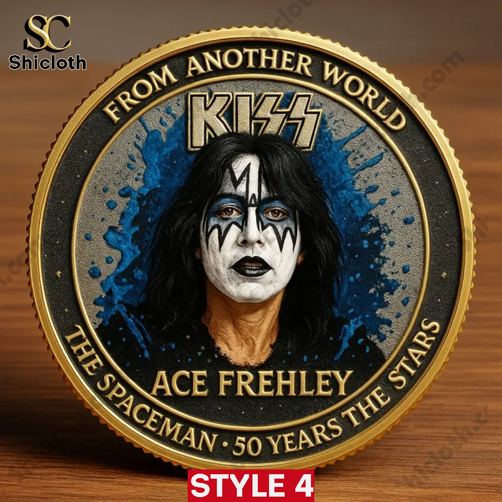 KISS Rock Band 50th Anniversary Commemorative Coin 4 KISS Rock Band 50th Anniversary Commemorative Coin - Image 4