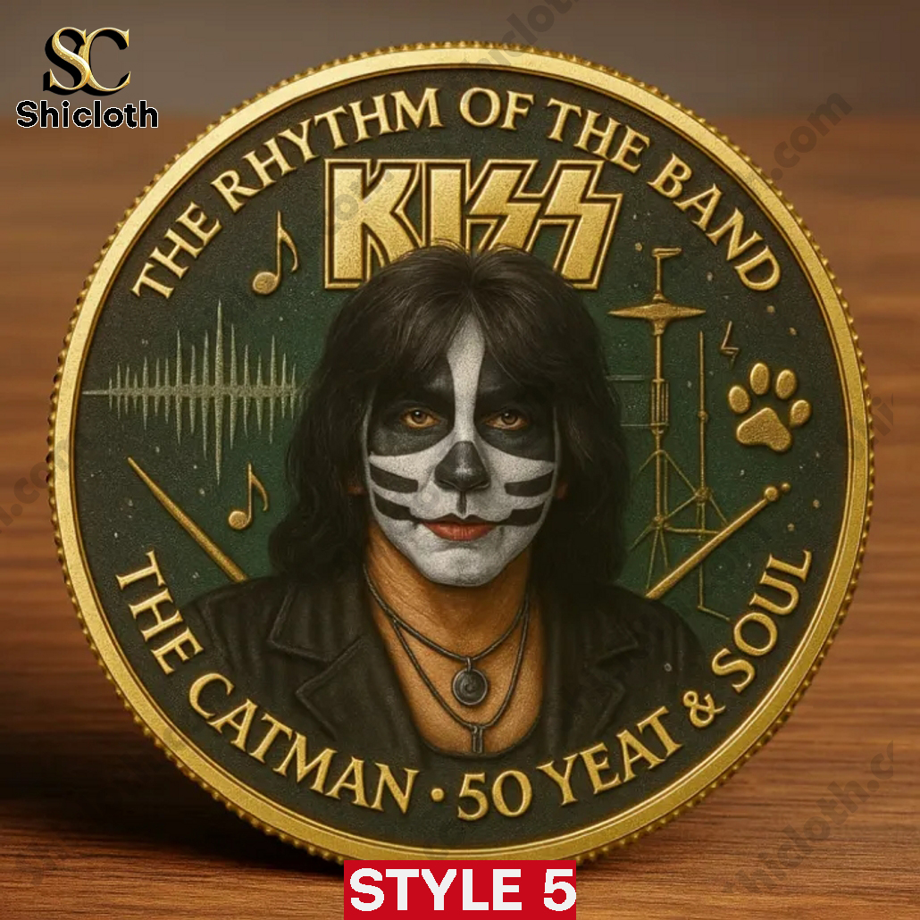 KISS Rock Band 50th Anniversary Commemorative Coin 5 KISS Rock Band 50th Anniversary Commemorative Coin - Image 5