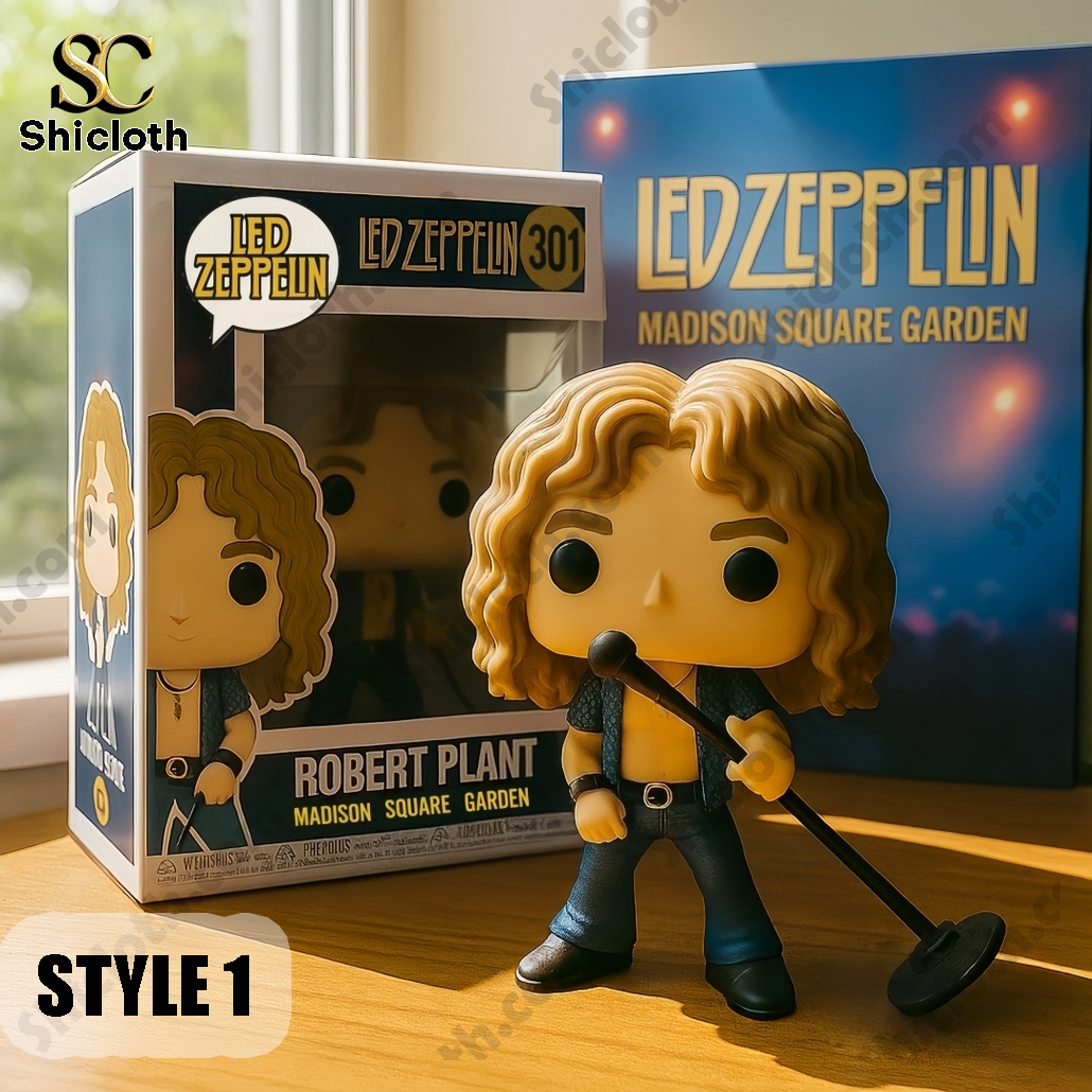 Led Zeppelin MSG 1973 Stage Pop Figure Doll
