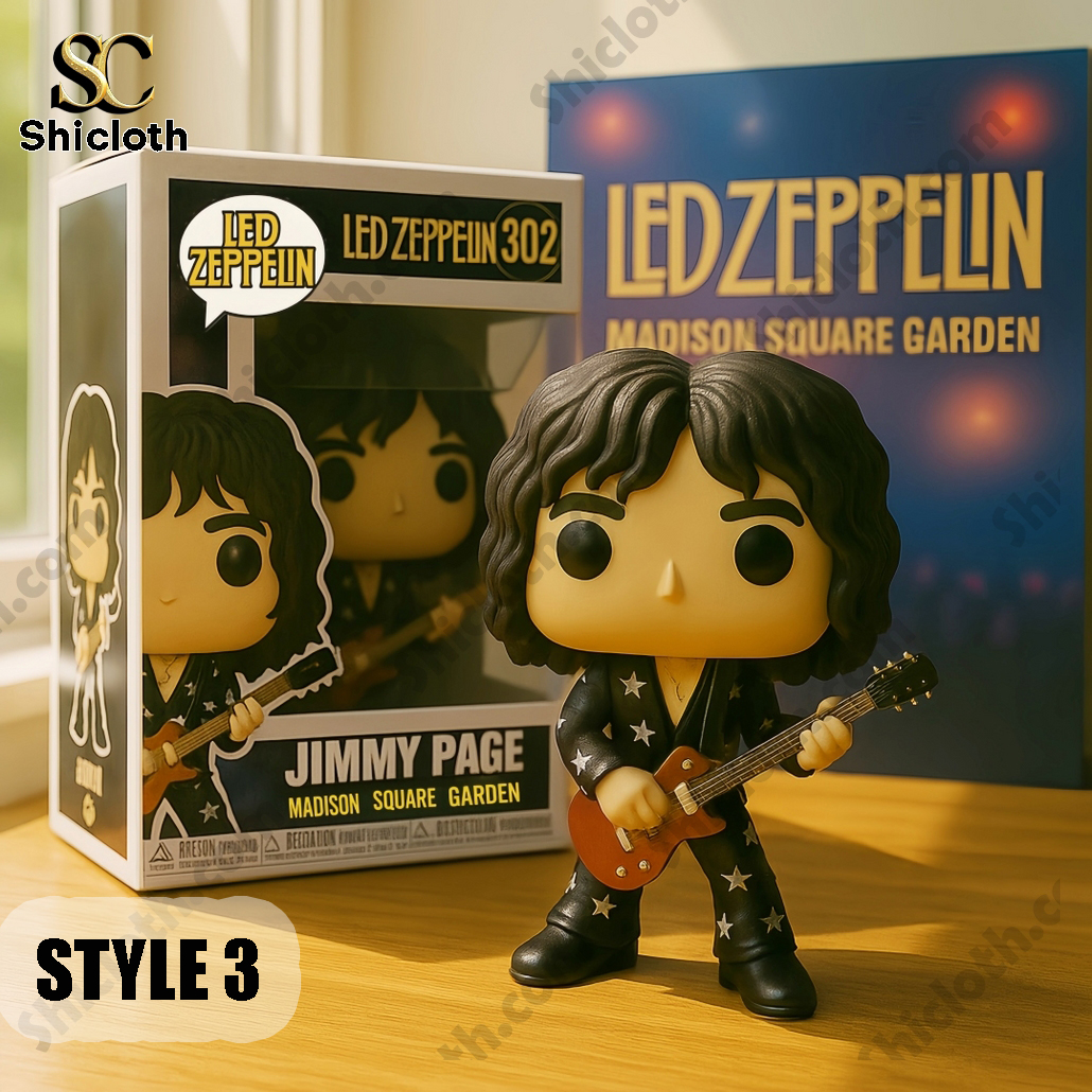Led Zeppelin MSG 1973 Stage Pop Figure Doll 3 Led Zeppelin MSG 1973 Stage Pop Figure Doll - Image 3
