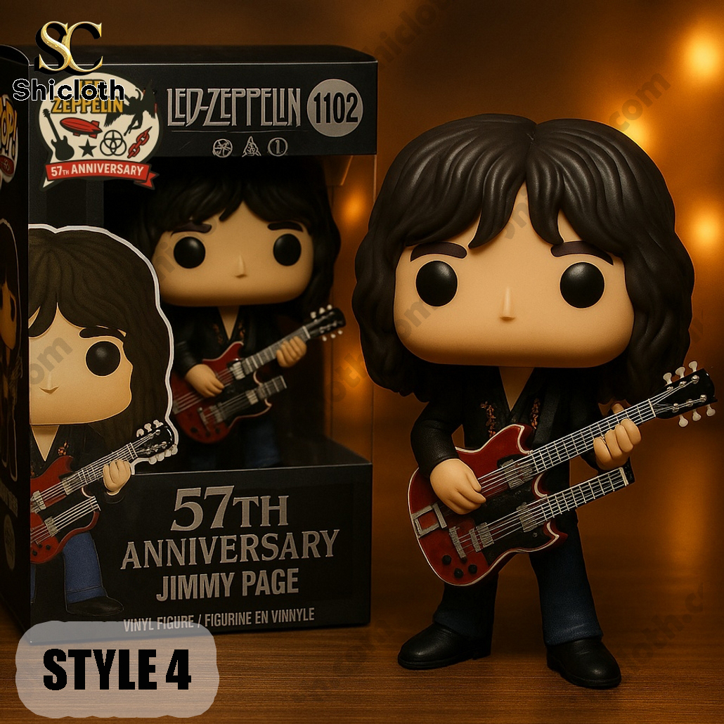 Led Zeppelin MSG 1973 Stage Pop Figure Doll 4 Led Zeppelin MSG 1973 Stage Pop Figure Doll - Image 4