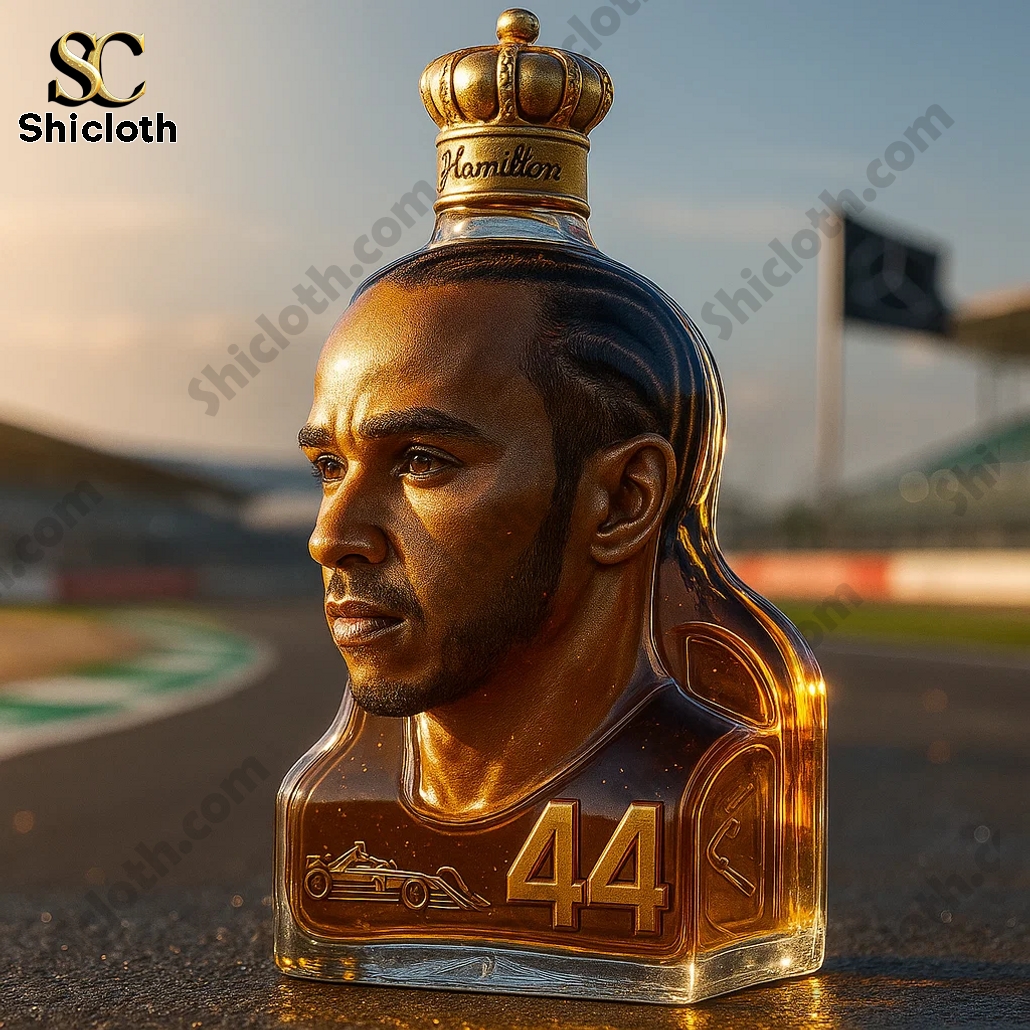 Lewis Hamilton F1 Crown Royal Whiskey Bottle