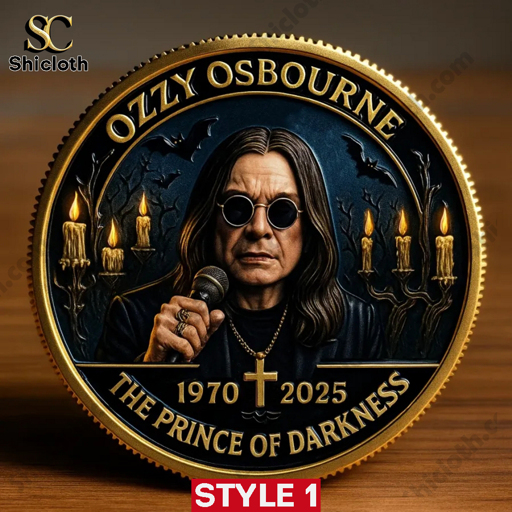 Limited Edition Ozzy Osbourne Farewell Coin Limited Edition Ozzy Osbourne Farewell Coin