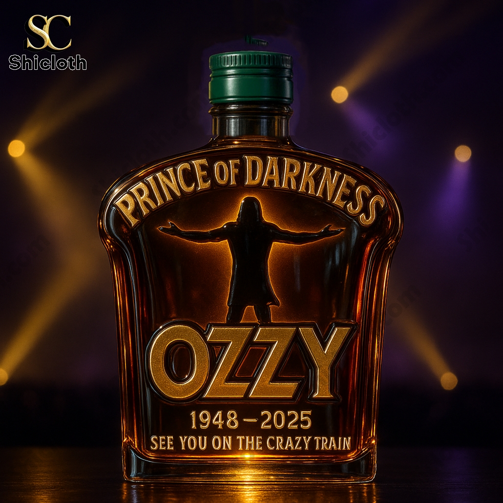 Limited Edition Ozzy Osbourne Memorial Whiskey Bottle 3 Limited Edition Ozzy Osbourne Memorial Whiskey Bottle - Image 3