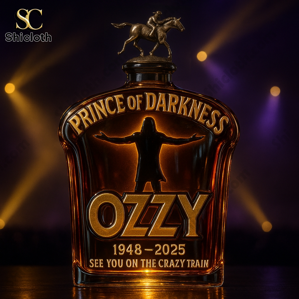 Limited Edition Ozzy Osbourne Memorial Whiskey Bottle 4 Limited Edition Ozzy Osbourne Memorial Whiskey Bottle - Image 4
