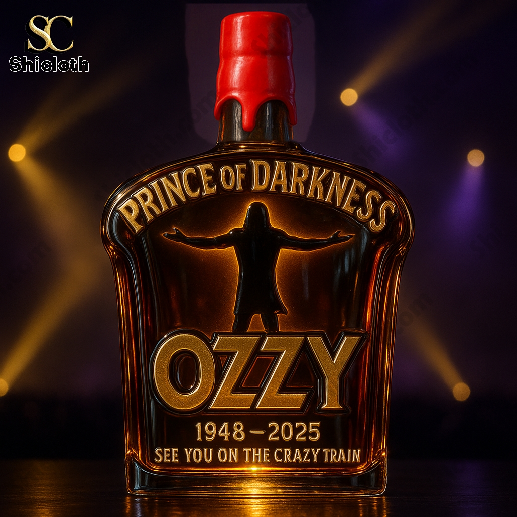 Limited Edition Ozzy Osbourne Memorial Whiskey Bottle 5 Limited Edition Ozzy Osbourne Memorial Whiskey Bottle - Image 5