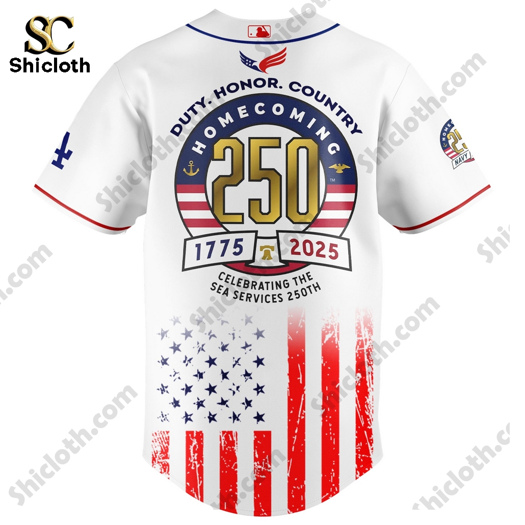 Los Angeles Dodgers Homecoming 250 Legacy Baseball Jersey