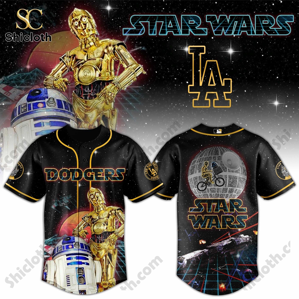 Los Angeles Dodgers The Droids Baseball Jersey