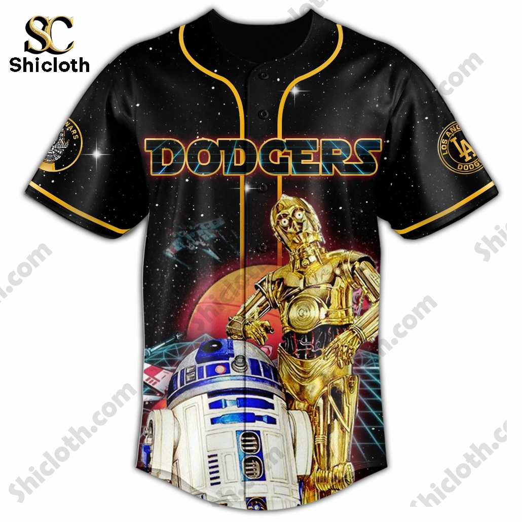 los angeles dodgers the droids baseball jersey 2 N7vRs