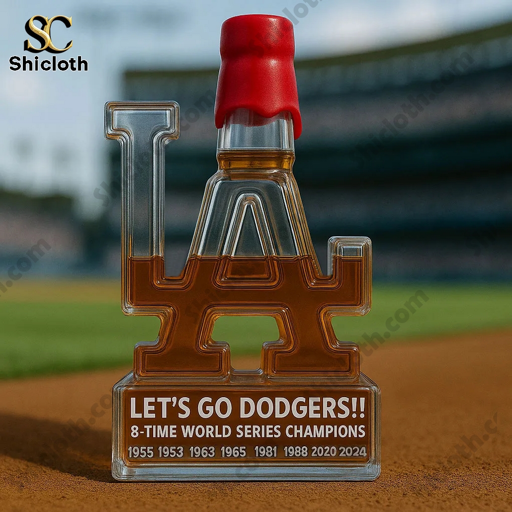 Los Angeles Dodgers World Series Champions Whiskey Bottle 3 Los Angeles Dodgers World Series Champions Whiskey Bottle - Image 3