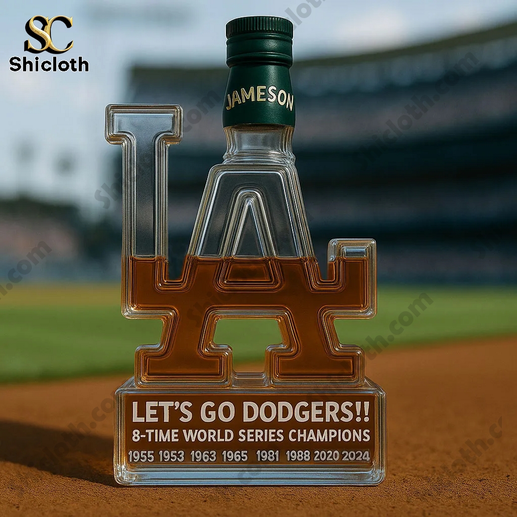 Los Angeles Dodgers World Series Champions Whiskey Bottle 4 Los Angeles Dodgers World Series Champions Whiskey Bottle - Image 4