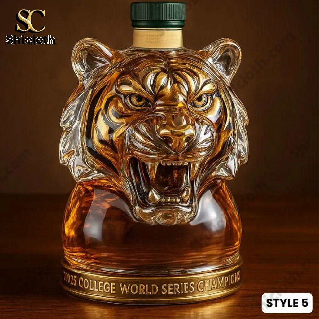 LSU Tigers 2025 NCAA Baseball National Champion Whiskey Bottle 4 LSU Tigers 2025 NCAA Baseball National Champion Whiskey Bottle - Image 4