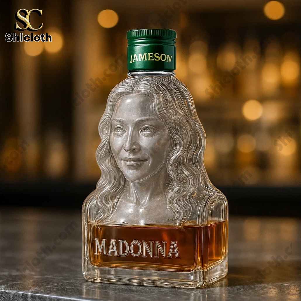 Madonna Queen of Pop Whiskey Bottle 4 Madonna Queen of Pop Whiskey Bottle - Image 4