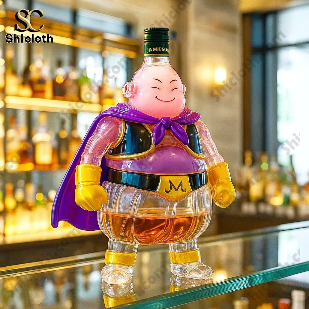 Dragon Ball Majin Buu Limited Edition Whiskey Bottle 9 Majin Buu Dragon Ball Jameson Whiskey Bottle