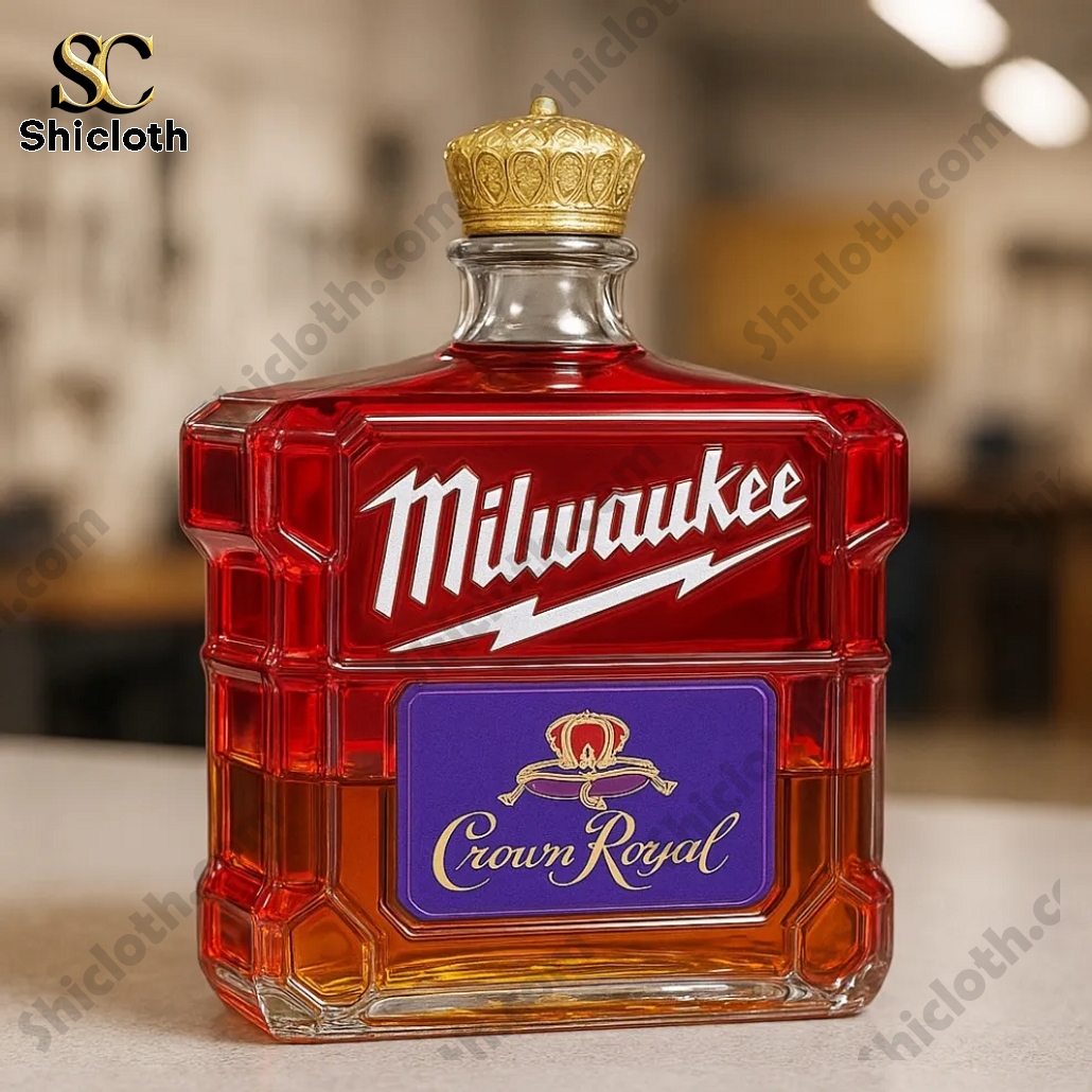 Milwaukee Toolbox Whiskey Bottle