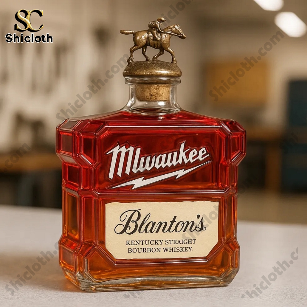 Milwaukee Toolbox Whiskey Bottle 8 Milwaukee Toolbox Blanton's Whiskey Bottle