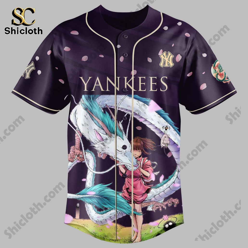 New York Yankees Spirited Away Baseball Jersey