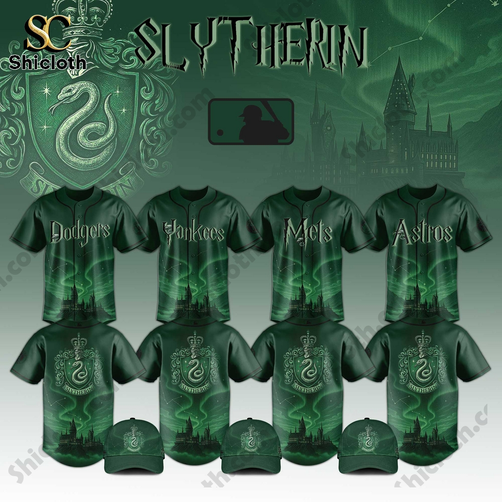 MLB Team Slytherin House 2025 Baseball Jersey