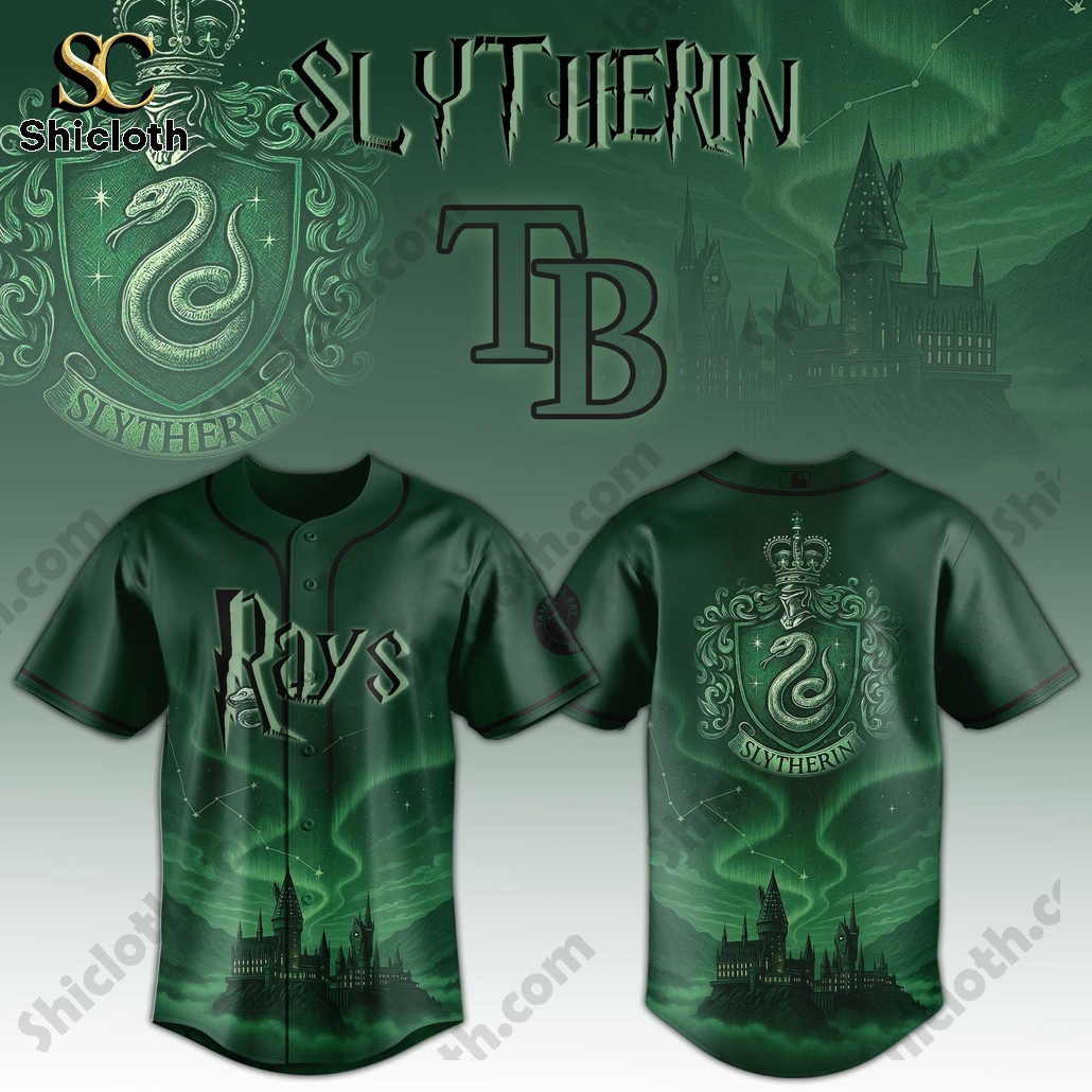 MLB Team Slytherin House 2025 Baseball Jersey 5 MLB Team Slytherin House 2025 Baseball Jersey - Image 5