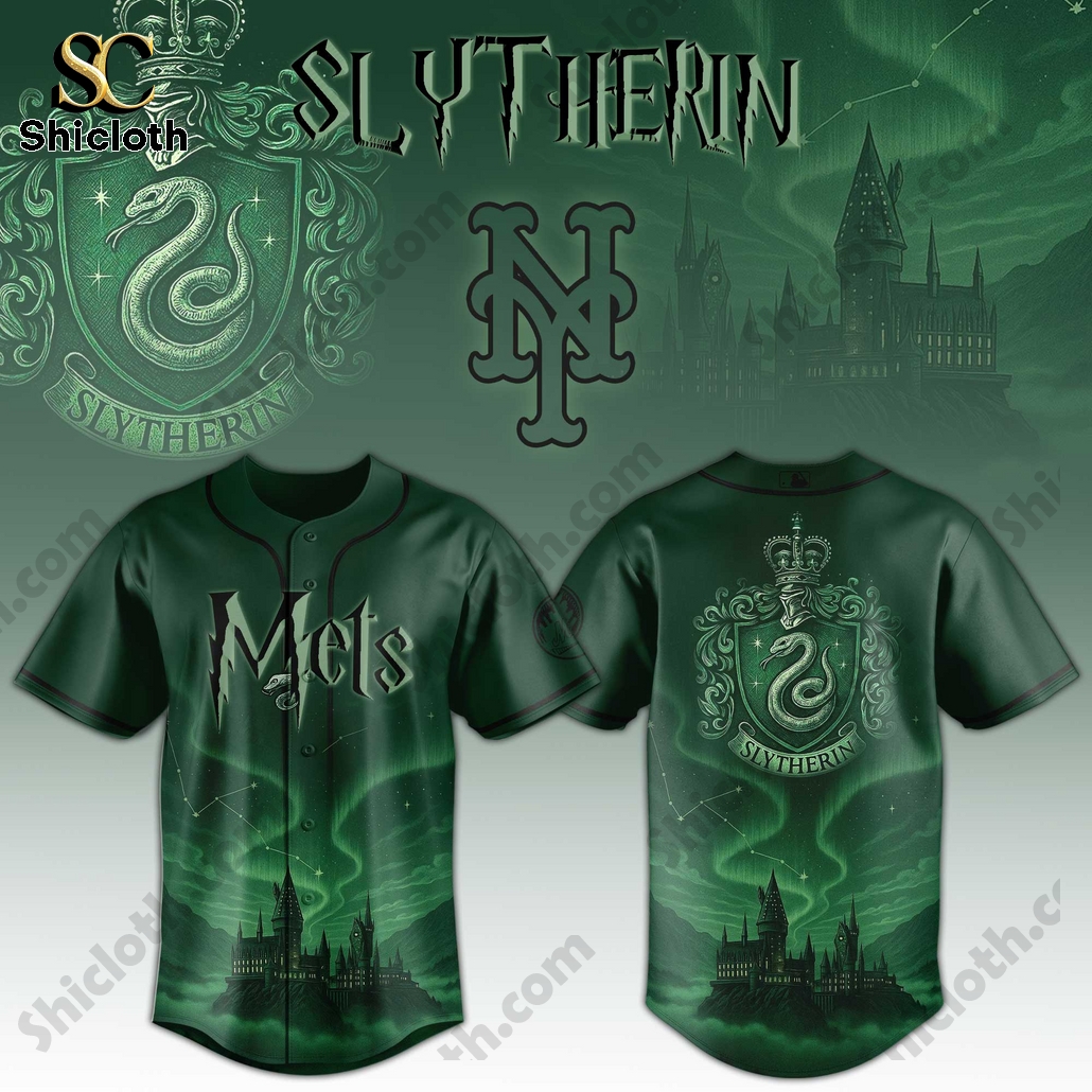 MLB Team Slytherin House 2025 Baseball Jersey 6 MLB Team Slytherin House 2025 Baseball Jersey - Image 6