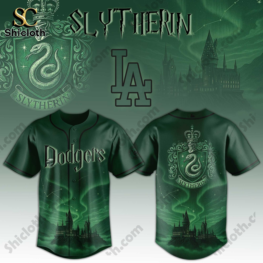 MLB Team Slytherin House 2025 Baseball Jersey 7 MLB Team Slytherin House 2025 Baseball Jersey - Image 7
