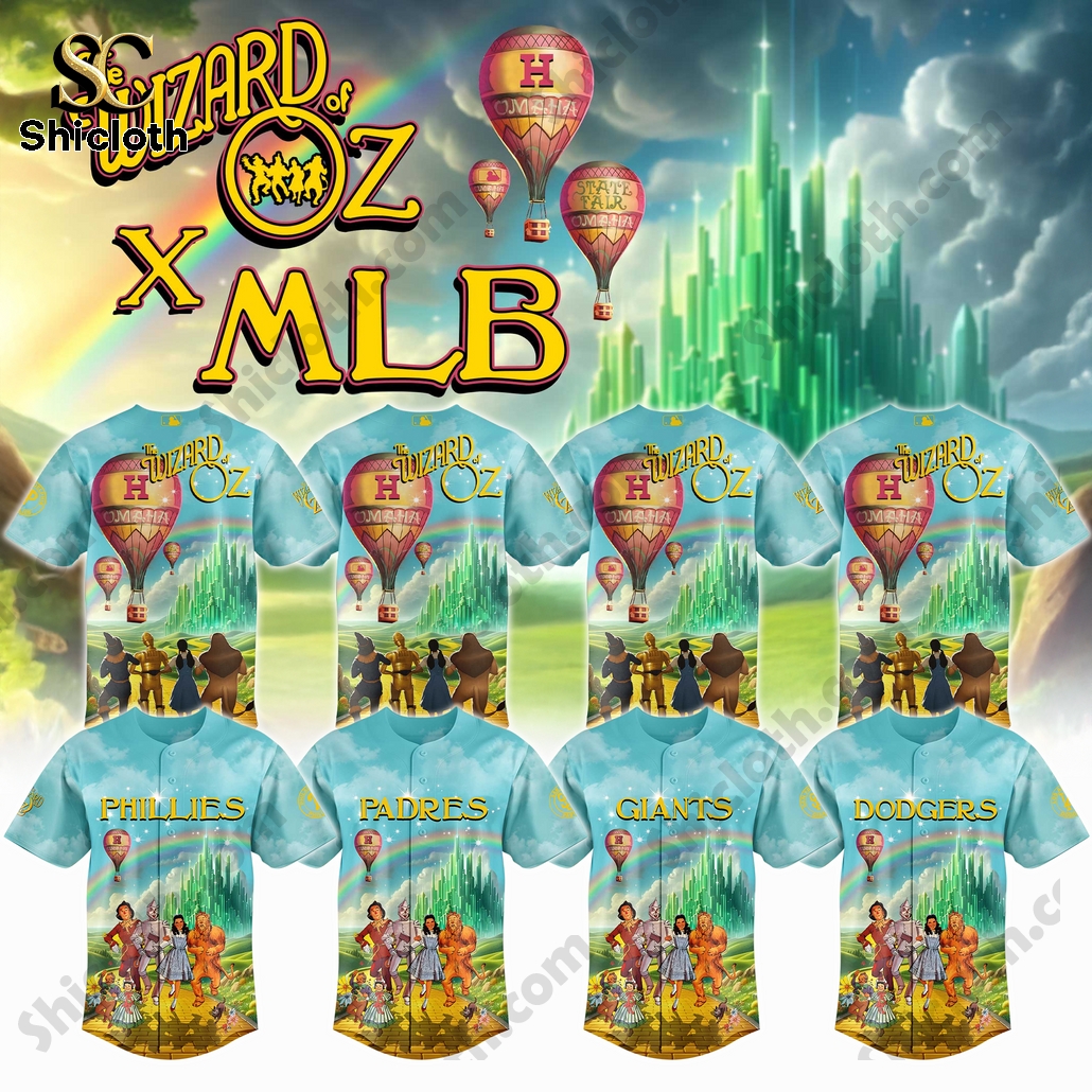 MLB Team x The Wizard of Oz Baseball Jersey
