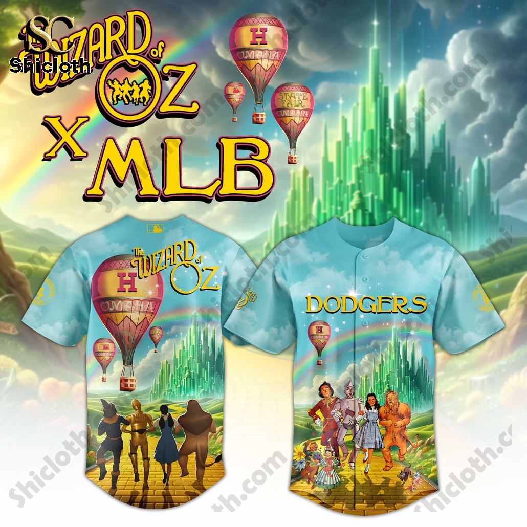 MLB Team x The Wizard of Oz Baseball Jersey 5 MLB Team x The Wizard of Oz Baseball Jersey - Image 5