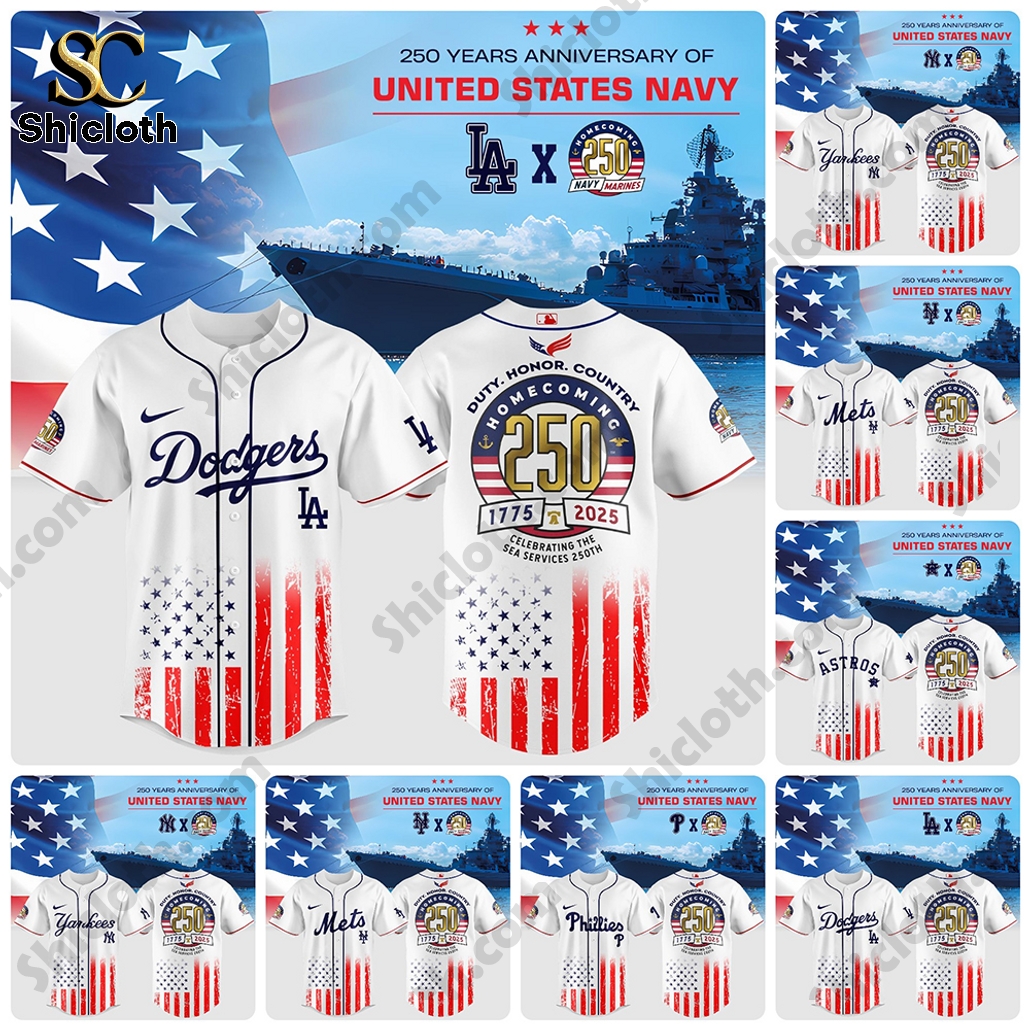MLB Teams Homecoming 250 Legacy Baseball Jersey