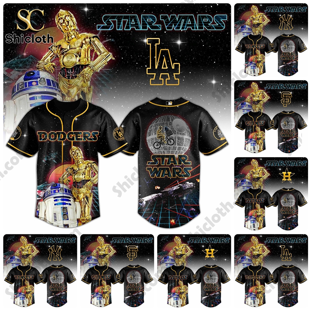 MLB Teams The Droids Baseball Jersey