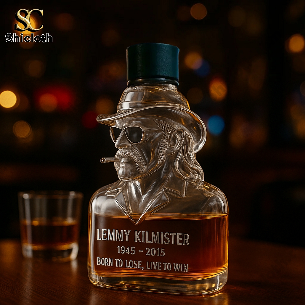 Motörhead Lemmy Kilmister Born to Lose, Live to win Memorial Whiskey Decanter 6 Motörhead Lemmy Kilmister Born to Lose, Live to win Memorial Whiskey Decanter - Image 6
