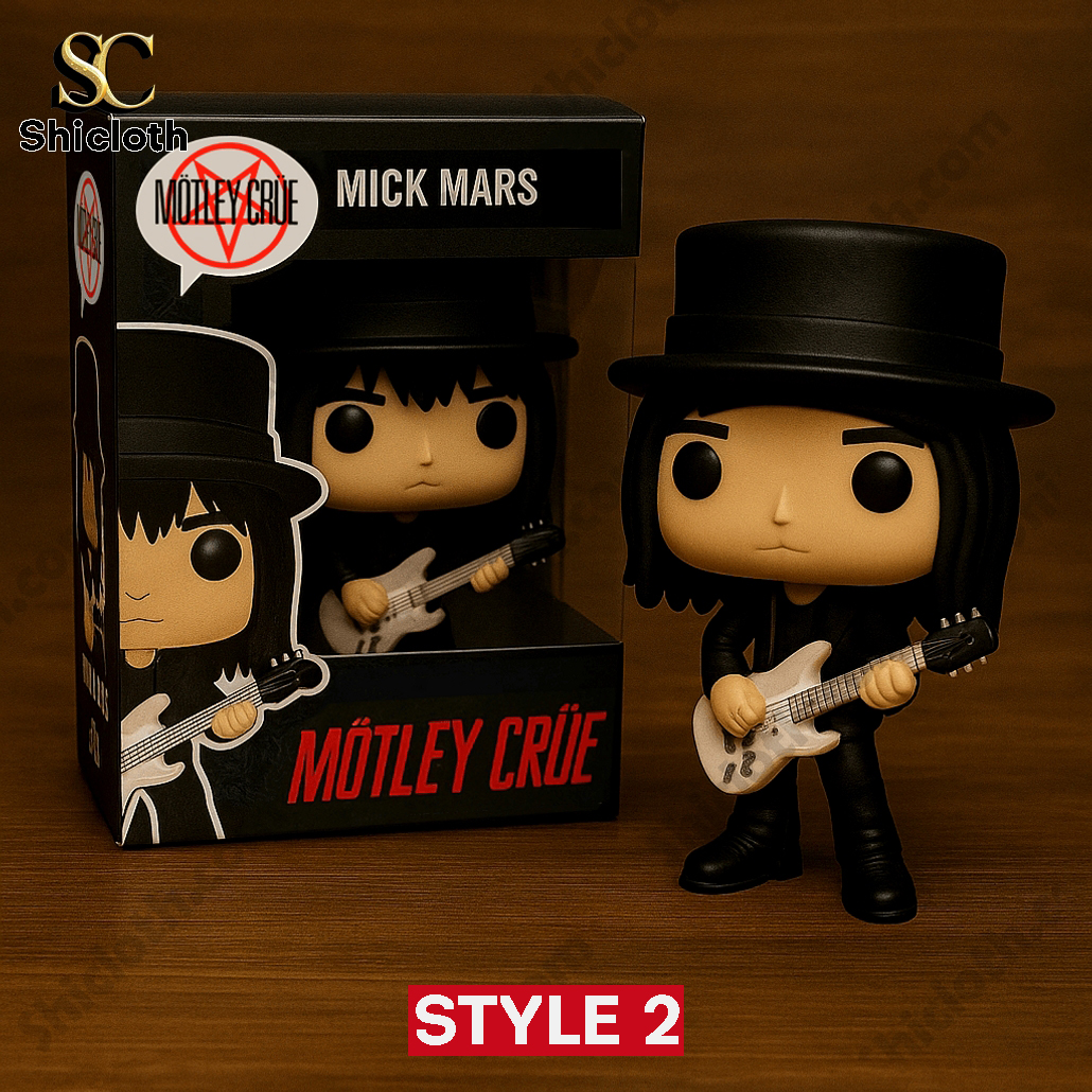 Mötley Crüe Band Pop Figure Doll Perfect Gift For Fan 3 Mötley Crüe Band Pop Figure Doll Perfect Gift For Fan - Image 3